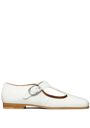 Tory Burch Violet T-Strap ballerina shoes - White