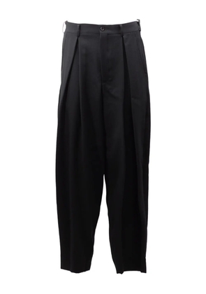 Comme des Garçons Homme Plus pleat-detail tailored trousers - Black