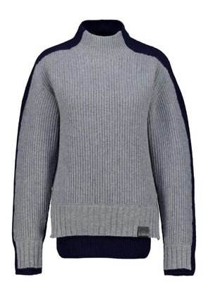 Stella McCartney long-sleeve two-tone sweater - Grey