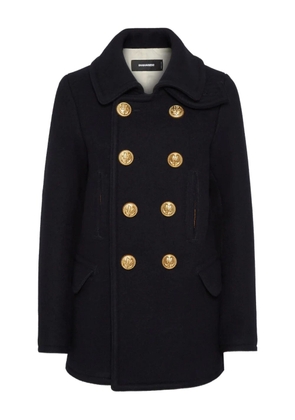 DSQUARED2 double-breasted coat - Black