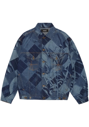 Ahluwalia SIGNATURE DENIM JACKET Jackets Blue 'BLUE'