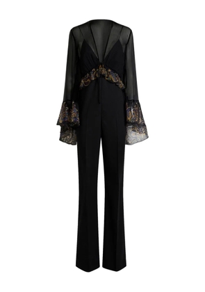 ETRO flared sleeves jumpsuit - Black