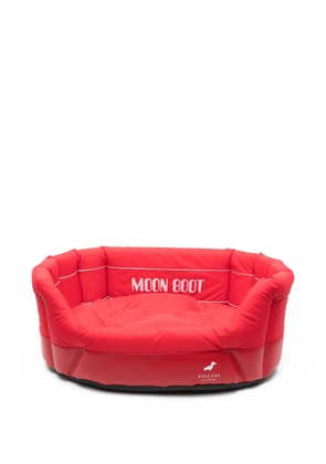 Moon Boot x Poldo Dog Couture logo pet accessory - Red