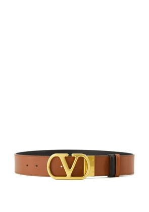 Valentino Garavani VLogo reversible belt - Brown