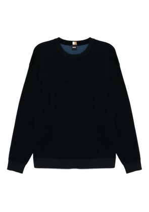 BOSS Long Sleeved Crewneck jumper - Blue