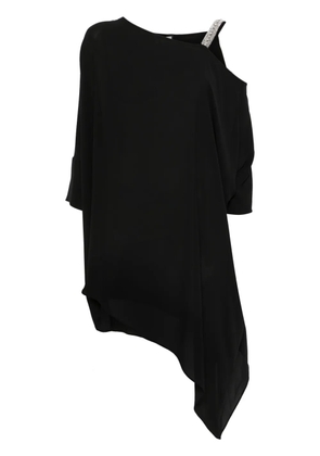 NISSA asymmetric tunic - Black