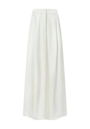 PINKO pleated wide-leg trousers - White