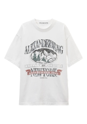 Alexander Wang graphic-print T-shirt - White