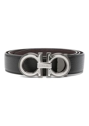 Ferragamo reversible Gancio buckle belt - Black
