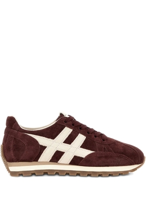 Hogan suede-leather sneakers - Red