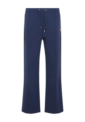 Casablanca panelled drawstring pants - Blue