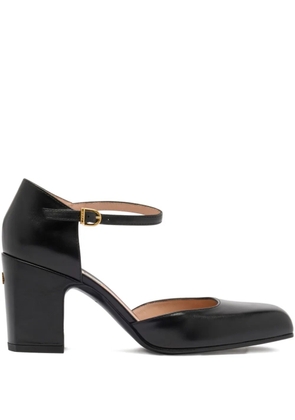 Bally 75mm Eclayr ankle strap pumps - Black