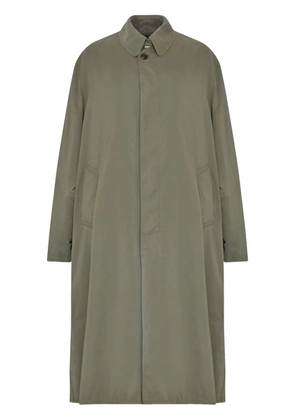 Maison Margiela peached trench coat - Green