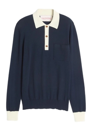 Valentino Garavani cotton polo shirt - Blue