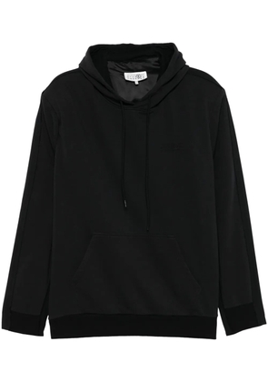 MM6 Maison Margiela numbers-motif hoodie - Black