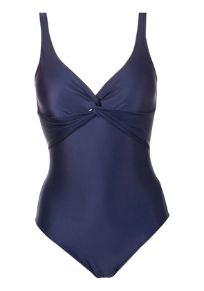 Lygia & Nanny Adriana ruched swimsuit - Blue
