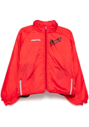 PROTOTYPES logo-print jacket - Red