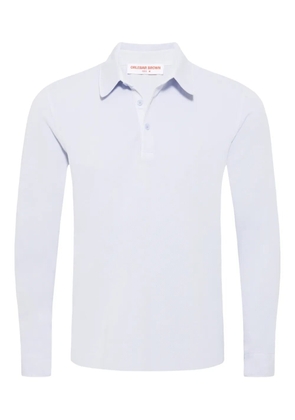 Orlebar Brown Garfield long-sleeve polo shirt - Blue