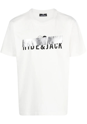 Hide&Jack logo-print cotton T-Shirt - White