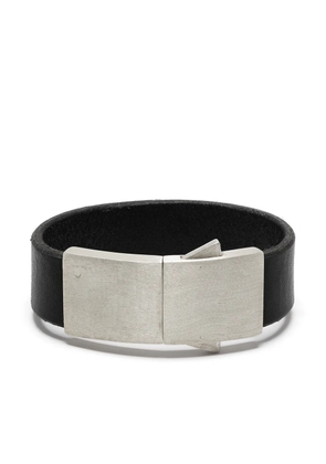 Parts of Four box lock bracelet - Black