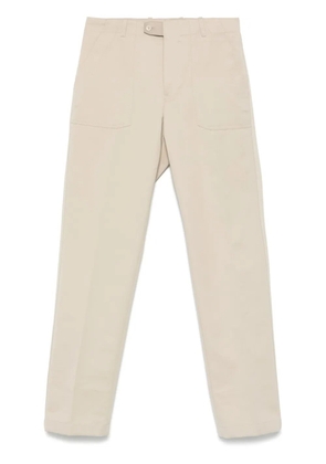 Brioni cotton trousers - Neutrals