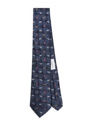 ETRO silk tie - Blue