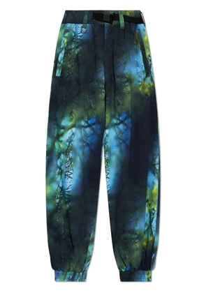 Y-3 AOP ripstop trousers - Blue