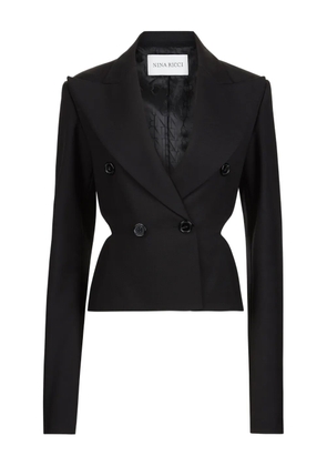 Nina Ricci double-breasted blazer - U9000 BLACK