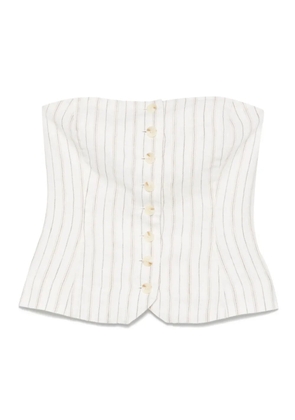 SAMSOE SAMSOE Saellenna top - White
