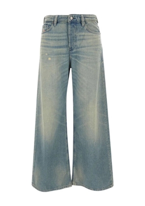Diesel wide-leg jeans - BLUE AND GREEN