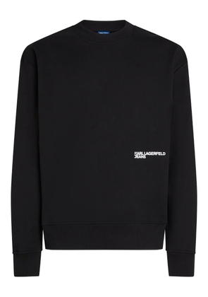 Karl Lagerfeld Jeans logo-print sweatshirt - Black