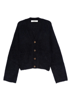 Séfr alpaca wool-blend cardigan - Black