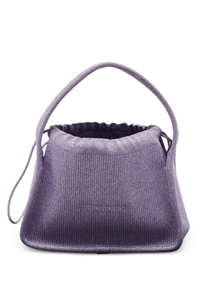 Pre-Owned Alexander Wang ribbed-knit bag - Purple