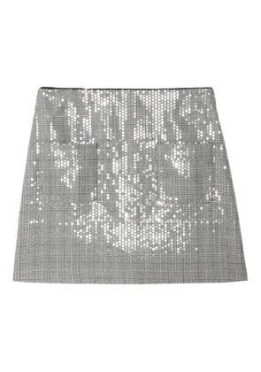 Zadig&Voltaire Jaime sequin-embellished mini skirt - Black