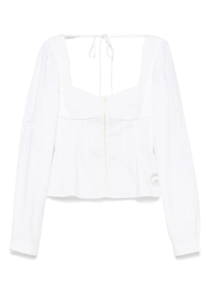 Marine Serre Regenerated shirt - White