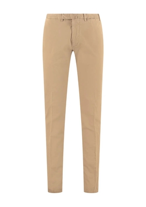 THE (Alphabet) cotton chinos - Brown