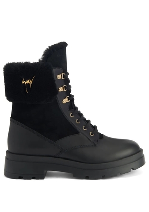Giuseppe Zanotti Jaure combat boots - Black