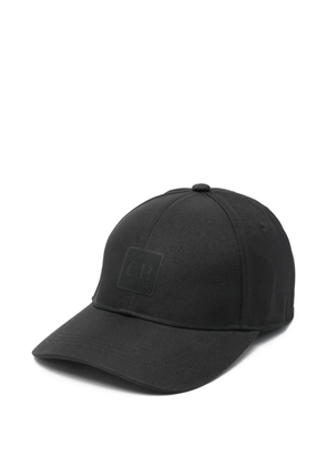 C.P. Company logo-patch baseball cap - Black