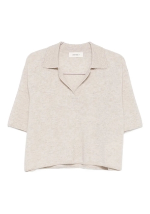 Lisa Yang Neela short-sleeve top - Neutrals