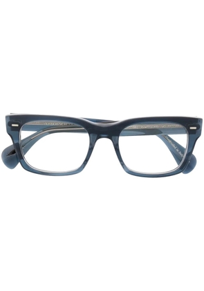 Oliver Peoples square-frame glasses - Blue