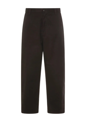 Carhartt WIP Button Patch Trousers - Black