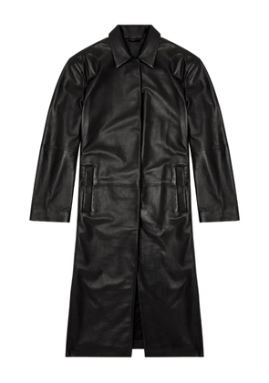 Diesel Lancelot leather coat - Black