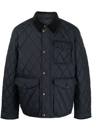 Polo Ralph Lauren diamond-quilt button-fastening jacket - Black