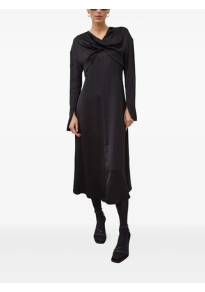 Day Birger Et Mikkelsen twisted long-sleeve midi dress - Black