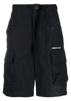 AMBUSH WKSP belted cargo shorts - Black