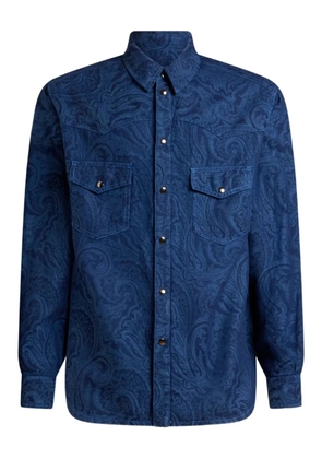 ETRO denim shirt - Blue