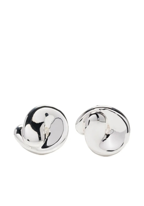 Jenny Bird Rio button earrings - Silver