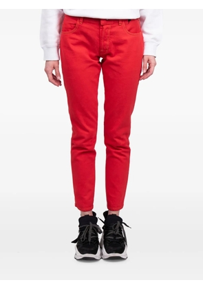 UNRAVEL PROJECT mid-rise tapered jeans