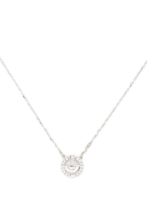 Swarovski crystal pendant necklace - Silver