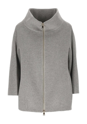 Chiara Ferragni zip coat - Grey